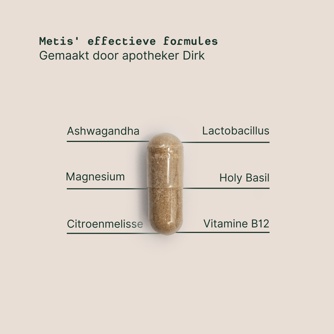 Metis Anti-Stress 03 capsule close-up