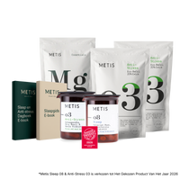 Metis 90-dagen rust routine: 3 x 30 capsules Anti-Stress 03 met Sleep 08, magnesium en twee e-books cadeau bij je eerste levering