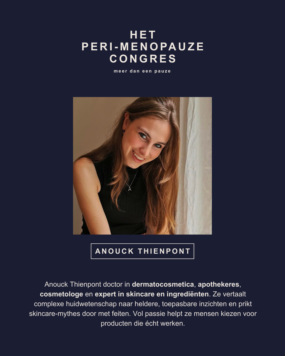 Ticket Peri-menopauze Congres