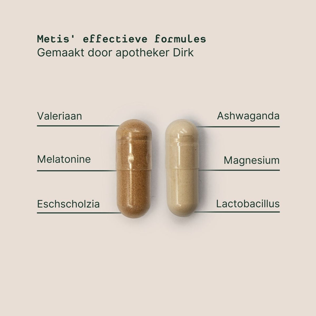 Ingrediënten Sleep & Anti-Stress Duo