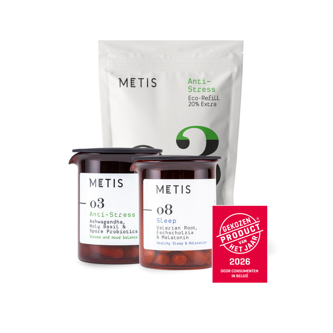 Metis 90-Dagen-rustroutine 180 caps
