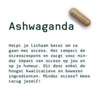 Le plan personnel de 30 jours de Liesbeth (Ashwaganda, Ginseng, Lactobacillus)