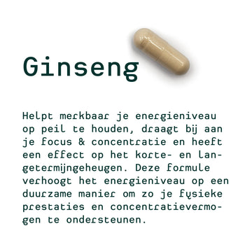 Anneke 's personal 30-day plan (Ginseng, Bamboo & Olive Leaf, Multivit)