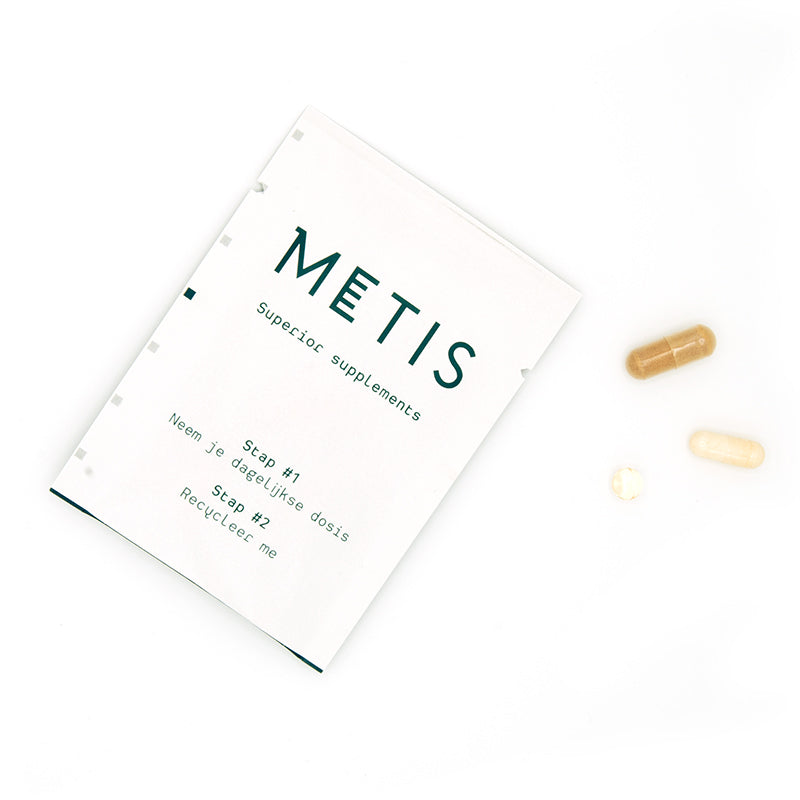 Metis Personalized from Math (Valerian &amp; Melatonin, Multivit, Omega 3)