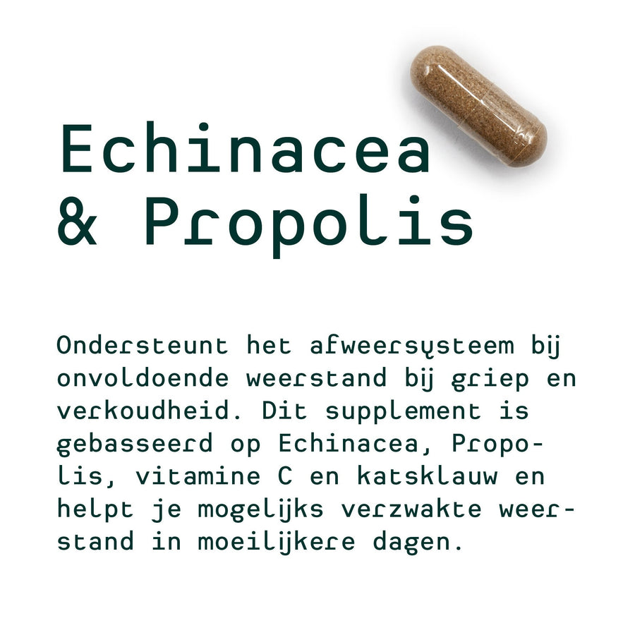 Annelies's personal 30-day plan (Ginseng, Echinacea & Propolis, Omega 3)